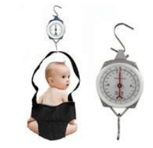 Analog Hanging Baby Scale (25kg)